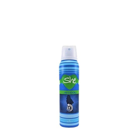 SHE DEODORANT 150ml COOL *24
