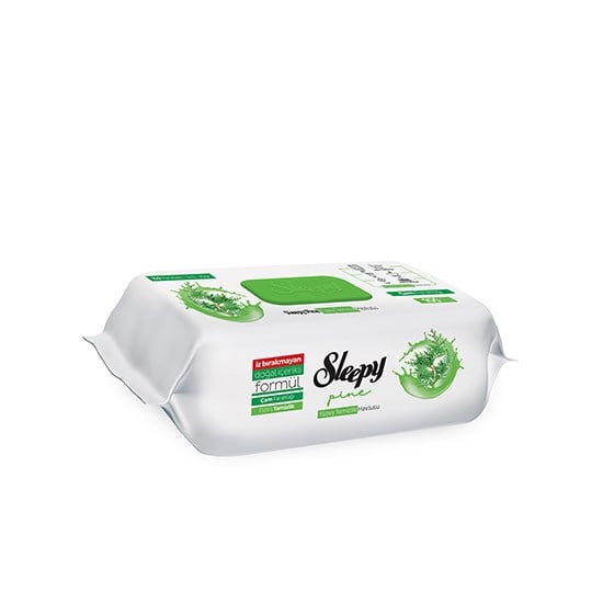 SLEEPY YÜZEY TEMİZLİK HAVLUSU 100'lü ÇAM FERAH *12