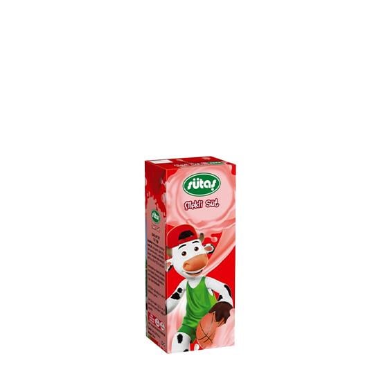 SÜTAŞ SÜT 180ml ÇİLEKLİ *27