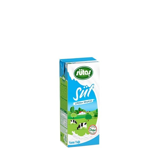 SÜTAŞ SÜT 200ml %1.5 YARIM YAĞLI *27