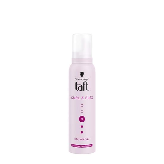 TAFT 150ml KÖPÜK 3no CURL & FLEX *6 