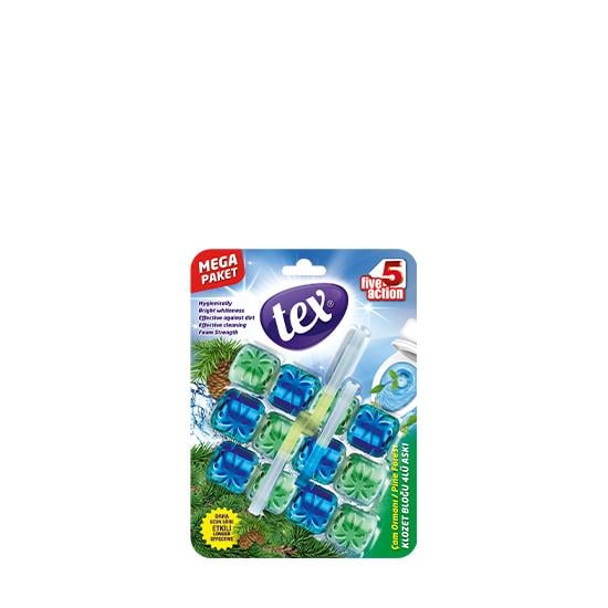 TEX KLOZET BLOK MEGA 3x50gr ÇAM ORMANI *12