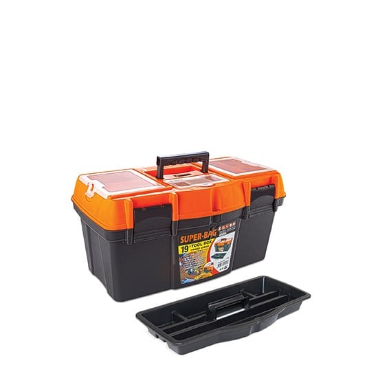 TOOL BOX 19'' POWER PLASTİK KİLİTLİ TAKIM ÇANTASI 2061 *9