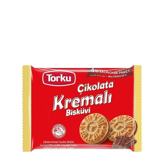 TORKU KREMALI BİSKÜVİ MP 4x61gr 244gr ÇİKOLATA *8