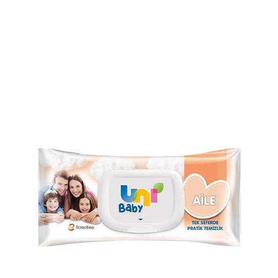 UNİ BABY 90'LI AİLE ISLAK HAVLU *24