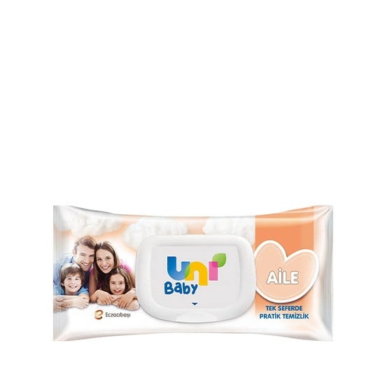 UNİ BABY 90'LI AİLE ISLAK HAVLU *24