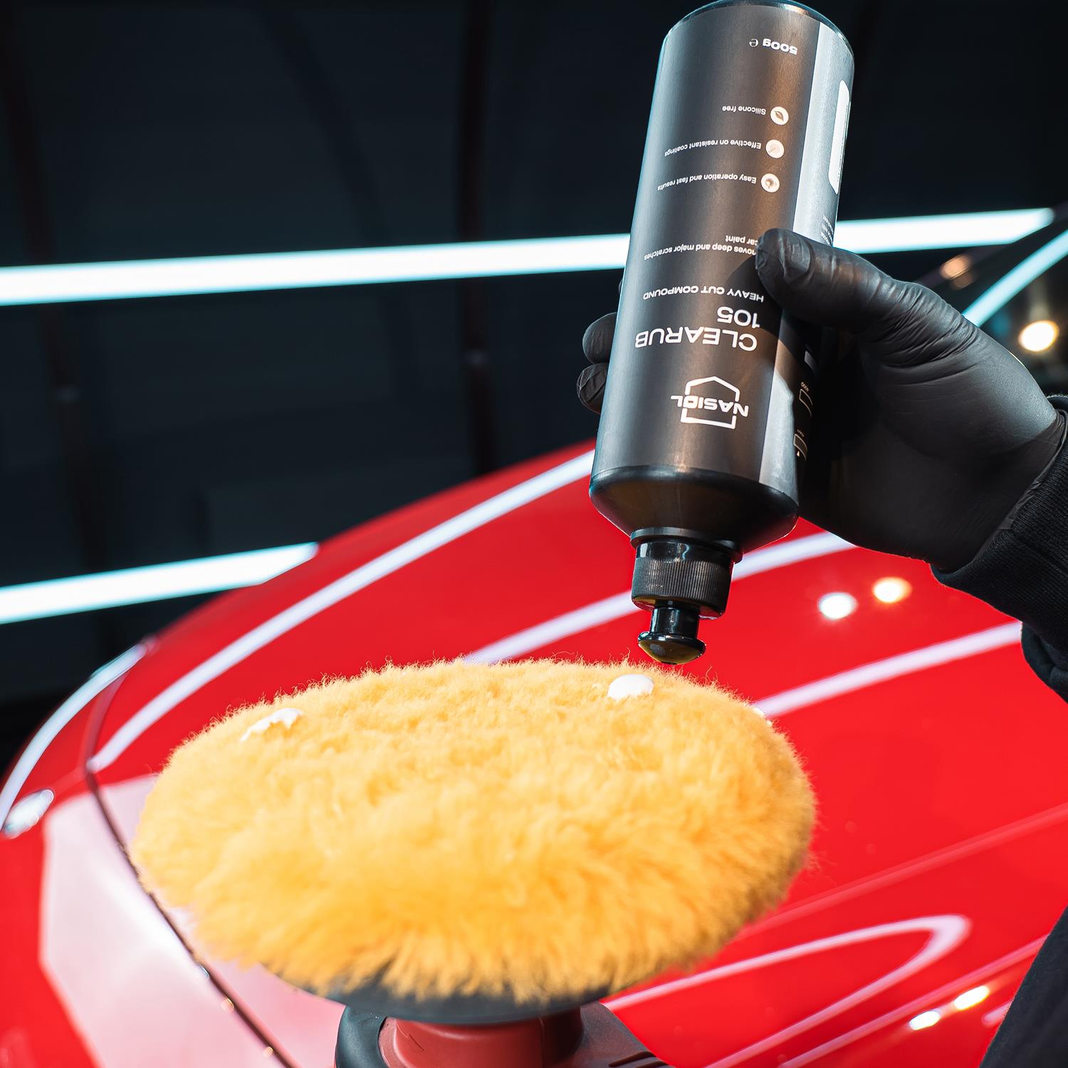 CleaRub 105 Kalın Çizik Giderici Pasta 500g