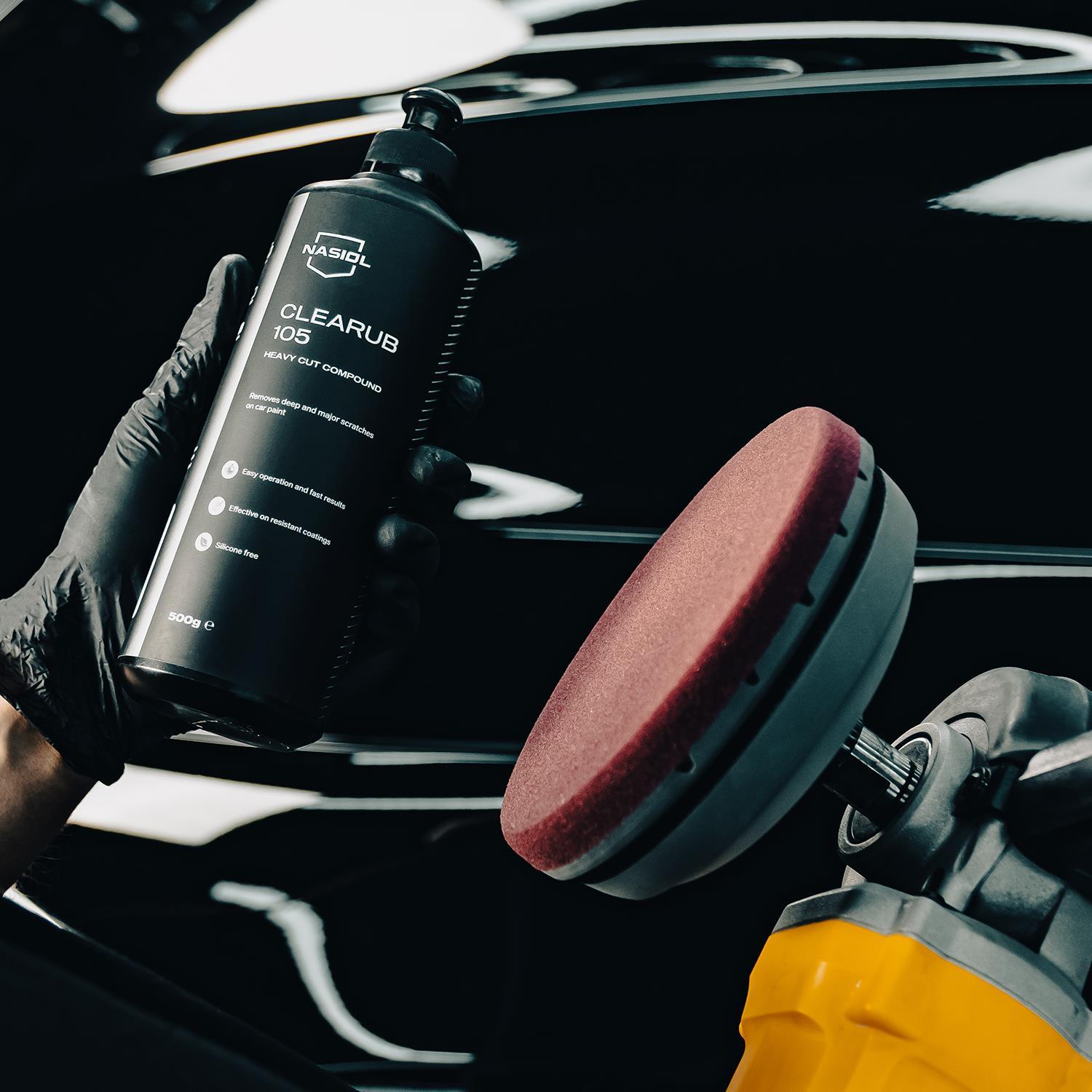 CleaRub 105 Kalın Çizik Giderici Pasta 500g