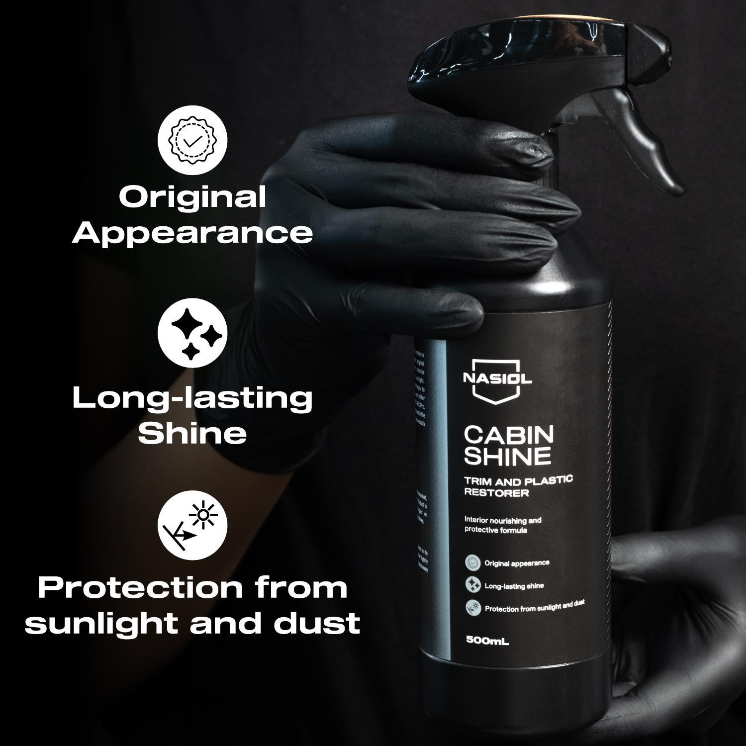 Nasiol Cabinshine Trim and Plastic Protector/Restorer-16.90FlOz