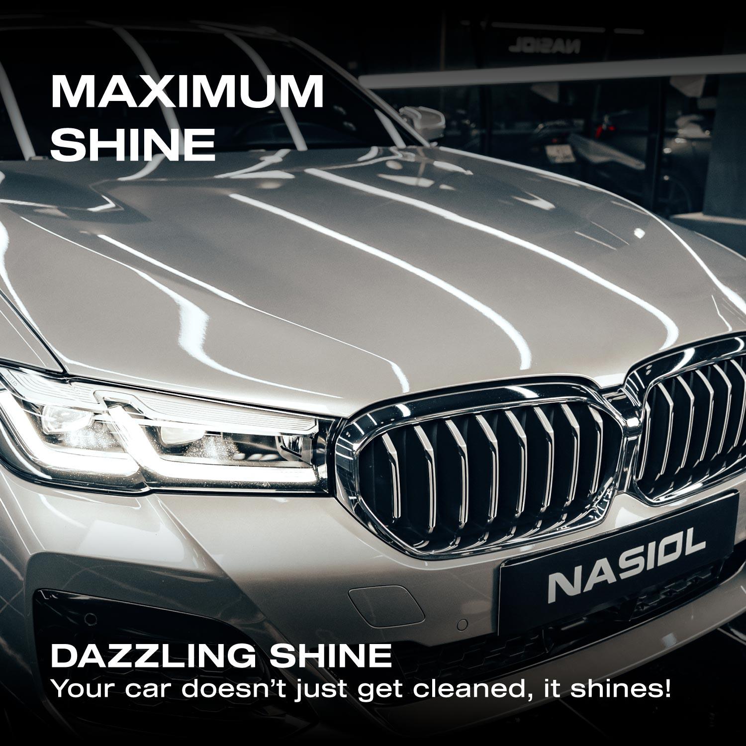 Nasiol Cleanion Pro Yoğun Köpüklü Konsantre Araç Yıkama Şampuanı-25 Yıkama-500gr