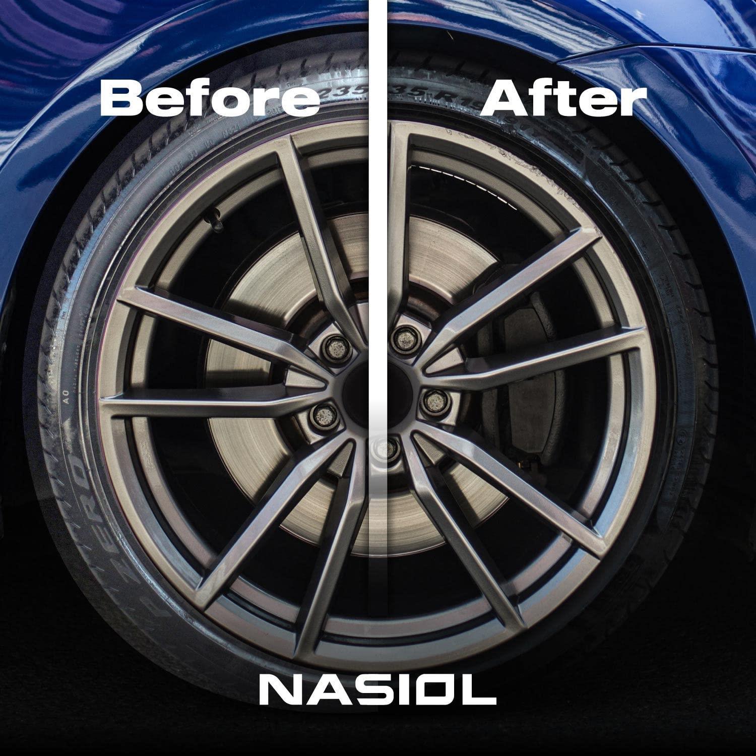 Nasiol Detailershine Trim and Tire Shine/Restorer Gel-16.90FlOz