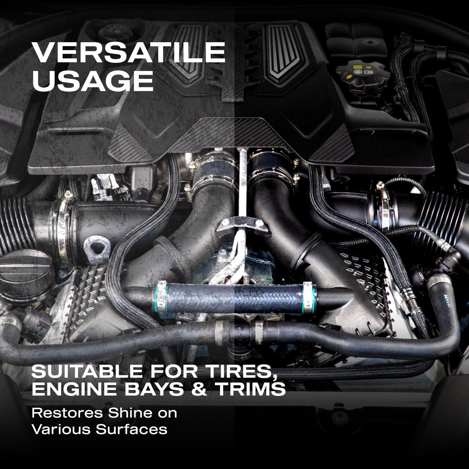 Nasiol Detailershine Trim and Tire Shine/Restorer Gel-16.90FlOz