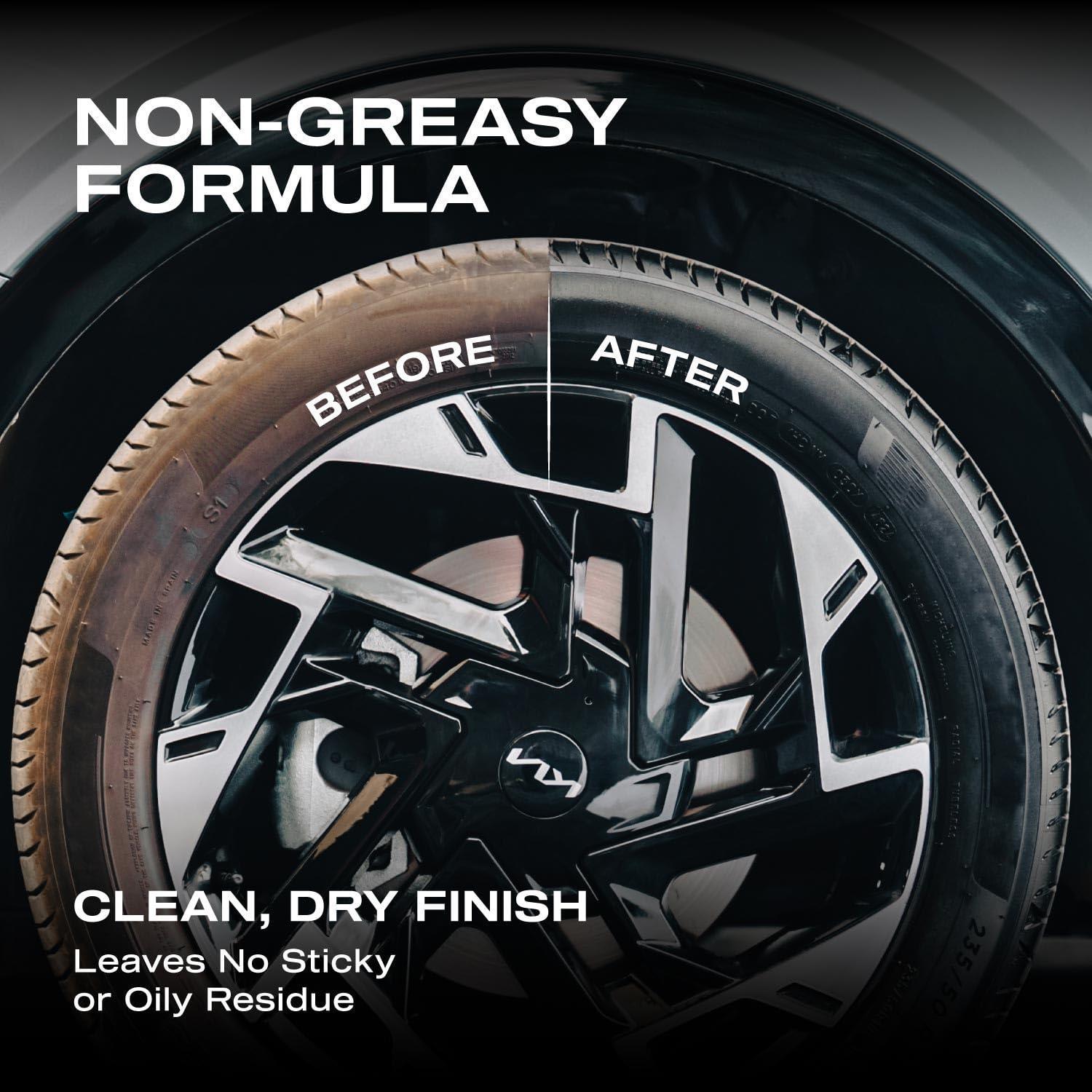 Nasiol Detailershine Trim and Tire Shine/Restorer Gel-16.90FlOz