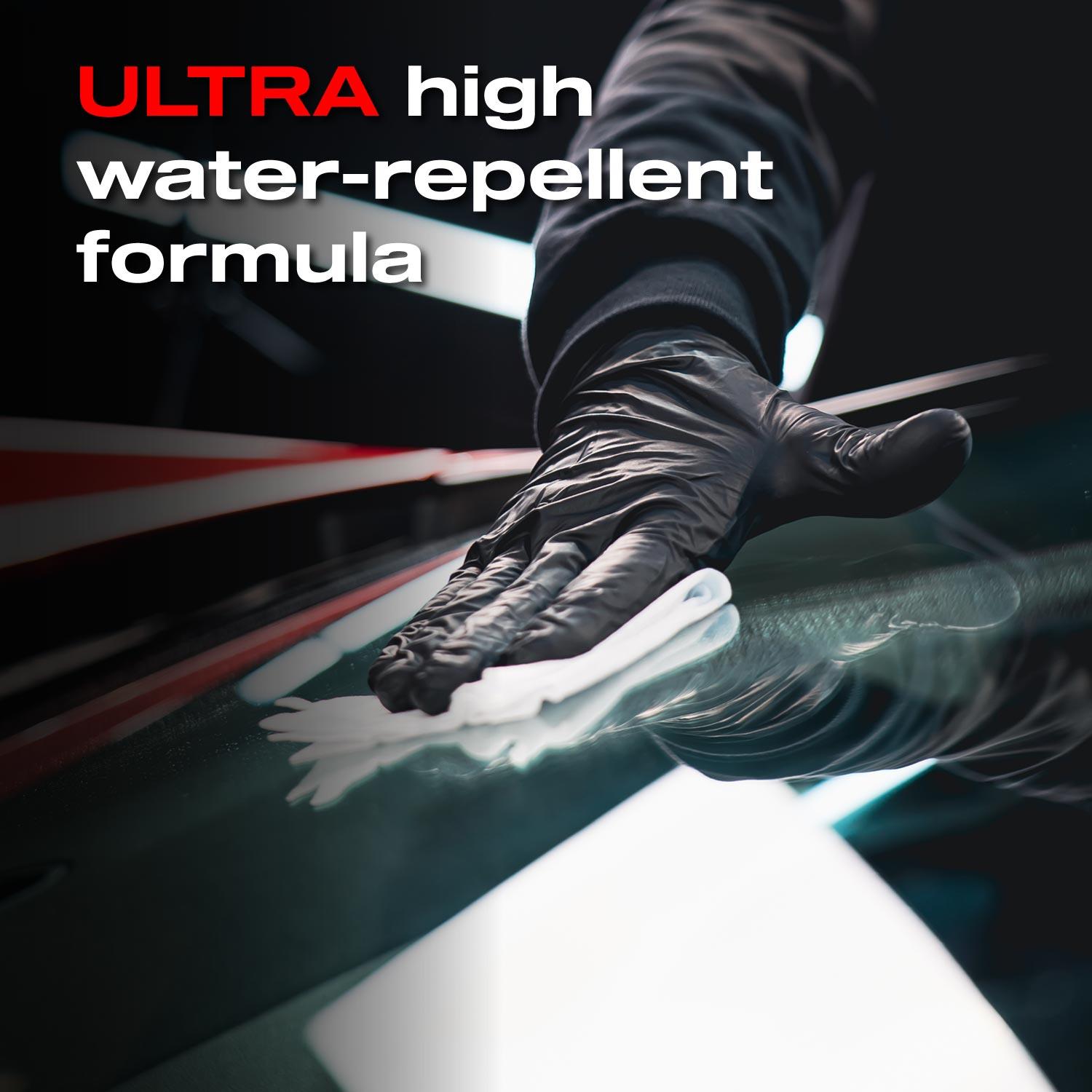 Nasiol Glasshield Wipe-On Nano Rain Repellent Wipes-Glass Surface Ceramic Coating-1 Year Durability