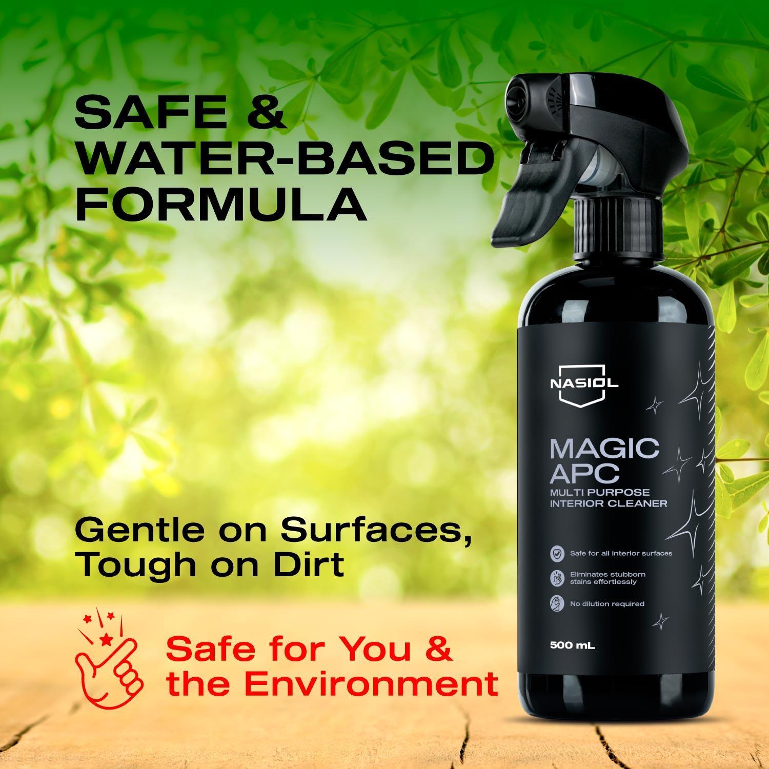 Nasiol Magic Apc Car Interior All Purpose Spray Cleaner-16.90FlOz