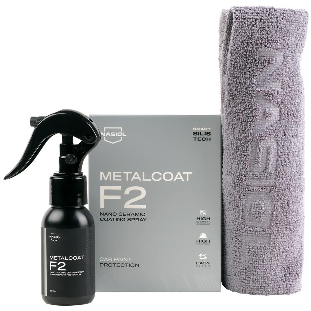 Nasiol MetalCoat F2 Araç Sprey Nano Seramik Kaplama Ve Boya Koruma-50 mL-Hızlı Ve Kolay Uygulama