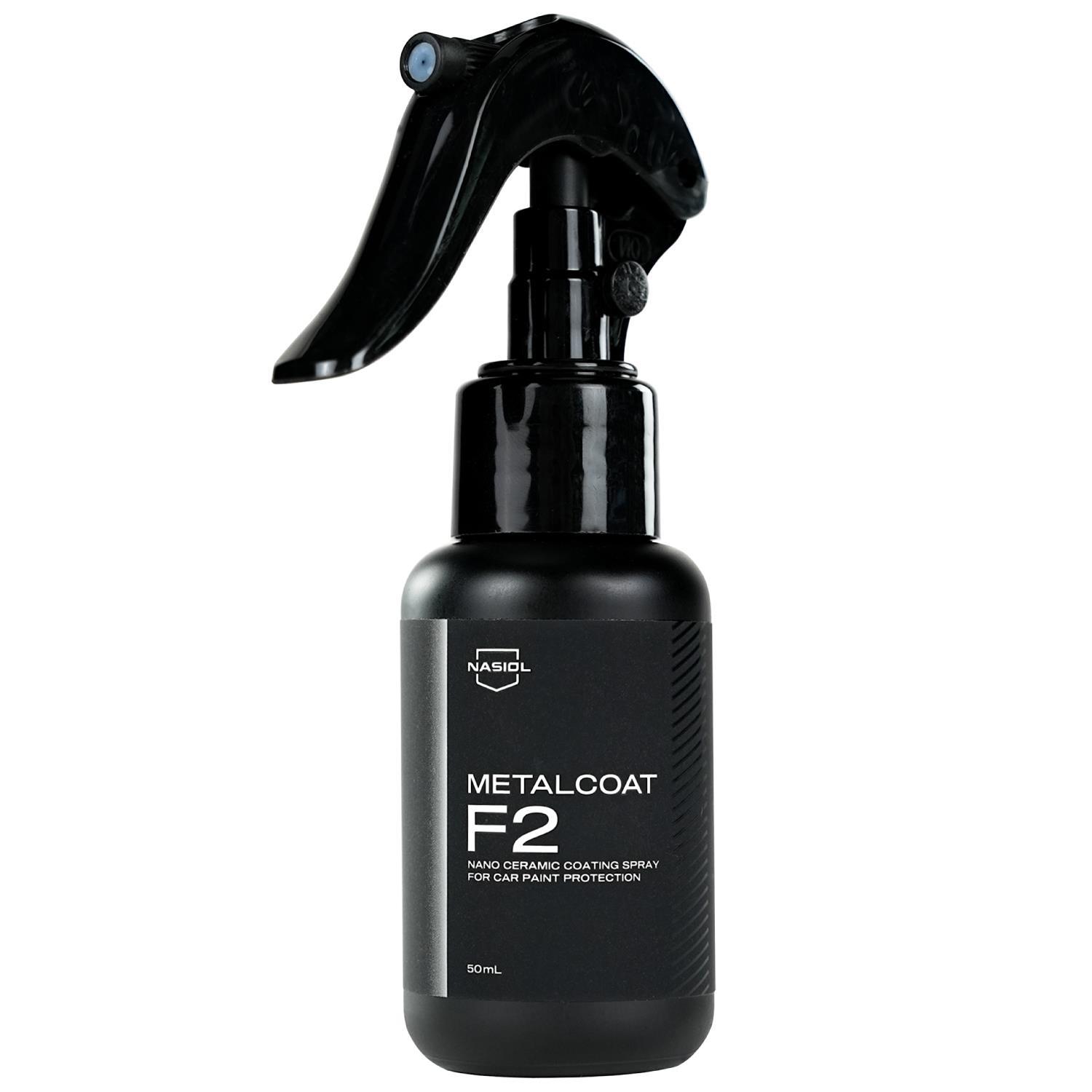 Nasiol Metalcoat F2 Araç Sprey Nano Seramik Kaplama ve Boya Koruma-1 Yıl Dayanım-50ml