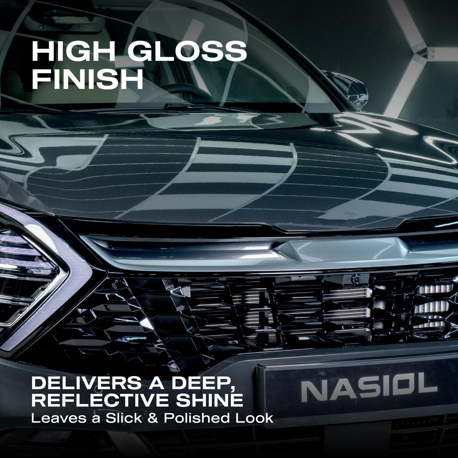 Nasiol Metalcoat F2 Car Spray Nano Ceramic Coating and Paint Protection-1 Year Durability-1.69FlOz