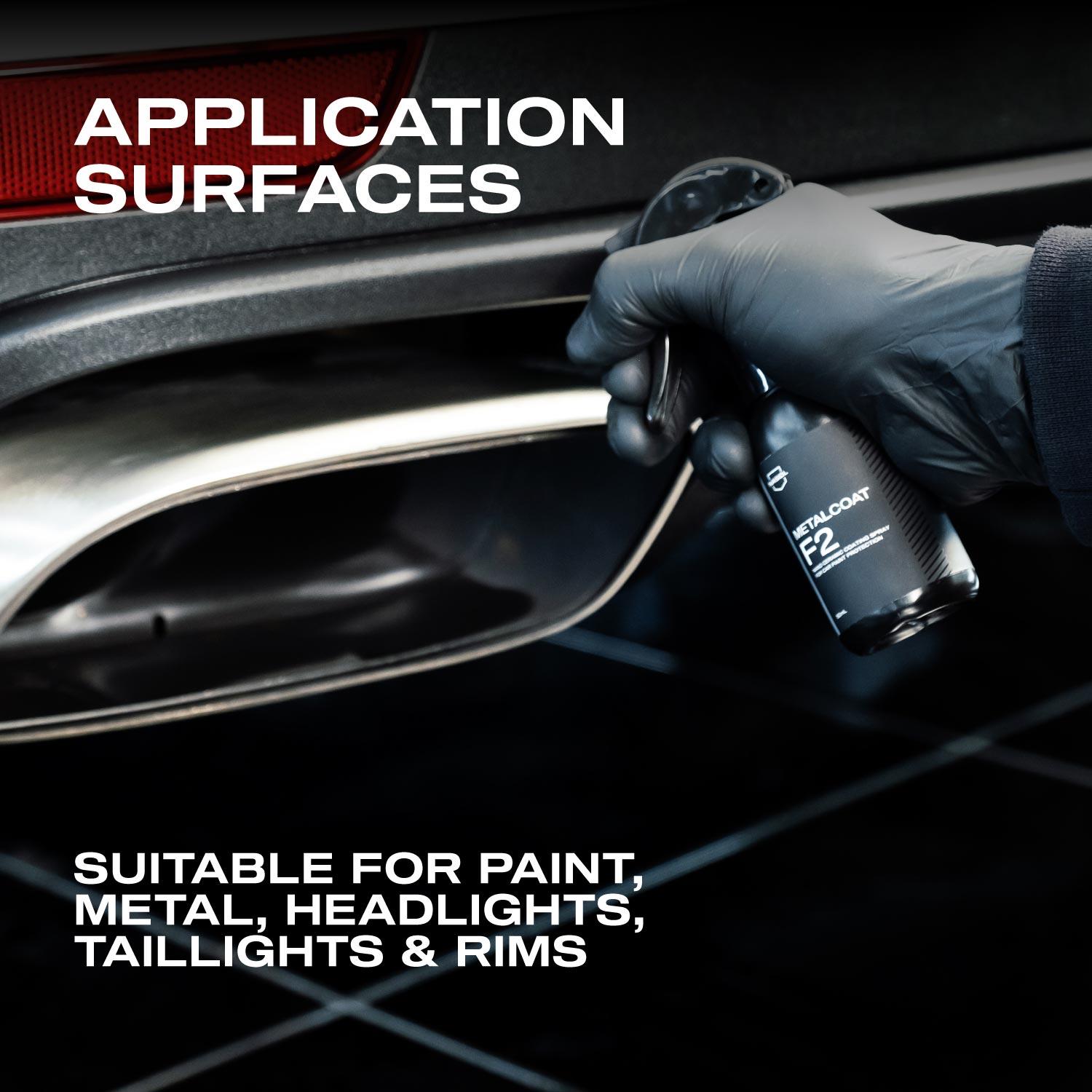 Nasiol Metalcoat F2 Car Spray Nano Ceramic Coating and Paint Protection-1 Year Durability-1.69FlOz