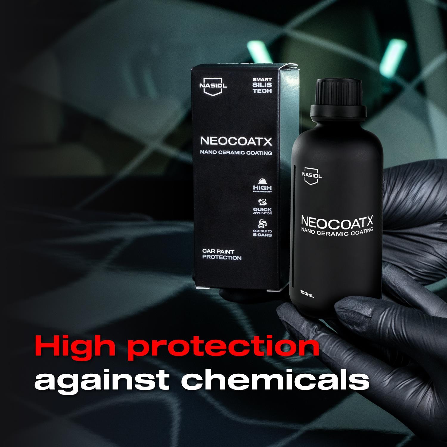 Nasiol Neocoatx Araç Nano Seramik Kaplama ve Boya Koruma-1 Yıl Dayanım-100ml-5 Araca Kadar Kaplama