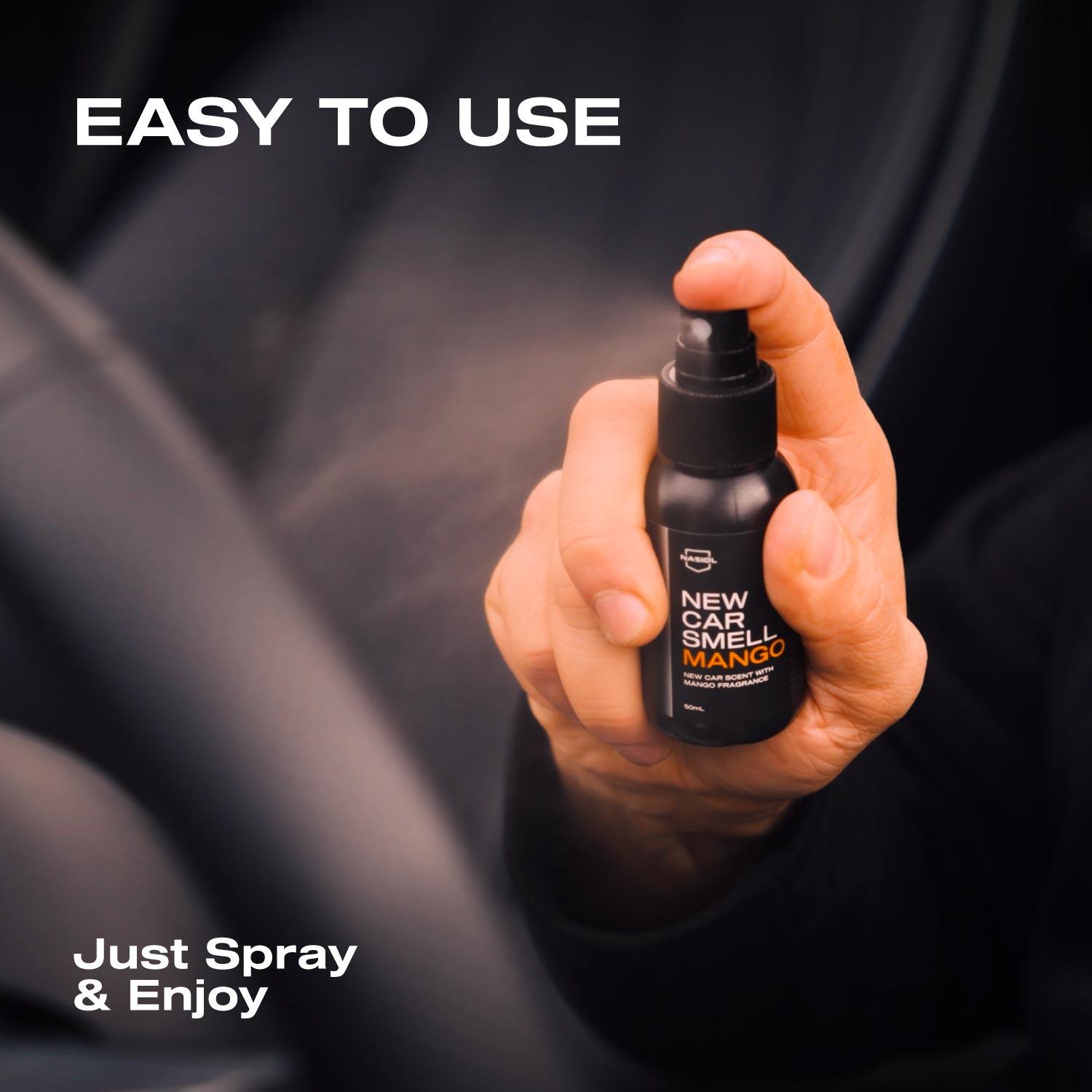 Nasiol New Car Smell Mango Yeni Araç Kokusu-Mango Kokulu Araç içi Koku Giderici-50ml