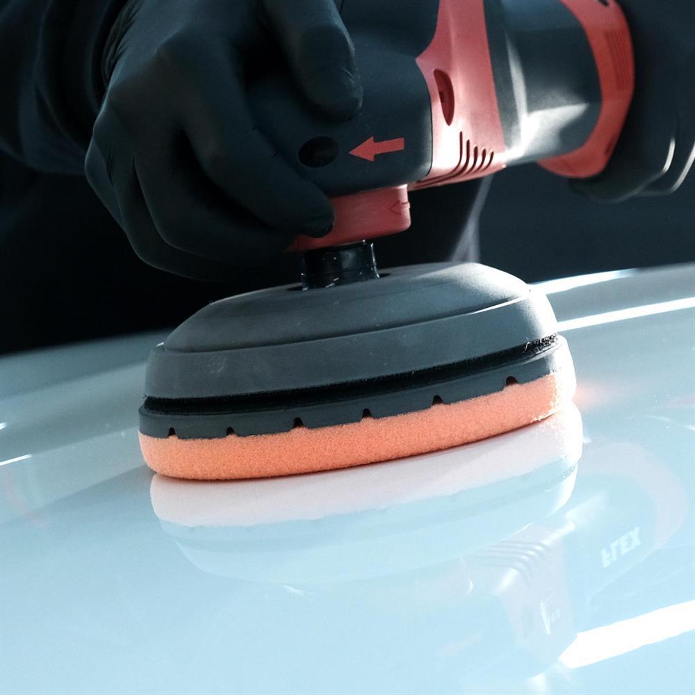 Nasiol Özel Hava Kanallı Polisaj Pedi Turuncu-150 mm-Orta,Ağır Çizikler İçin