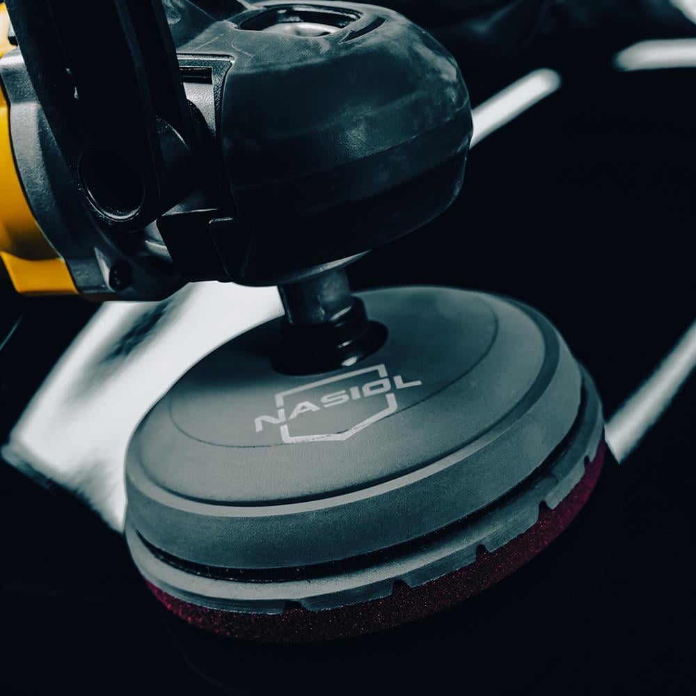 Nasiol Polisaj Tabanı 125/145 Mm 2 Parça-Cırtlı Pasta Cila Polisaj Aplikatörü, Detailing