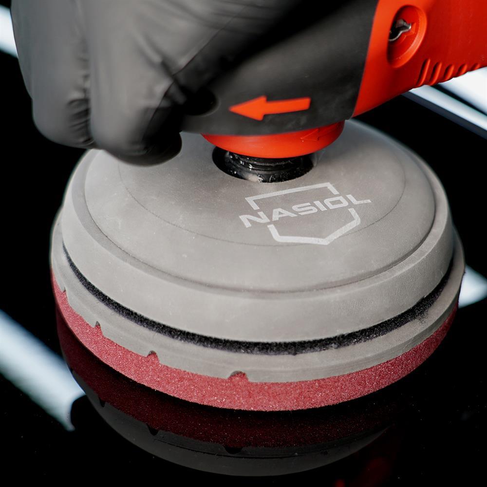 Nasiol Polisaj Tabanı 125/145 Mm 2 Parça-Cırtlı Pasta Cila Polisaj Aplikatörü, Detailing