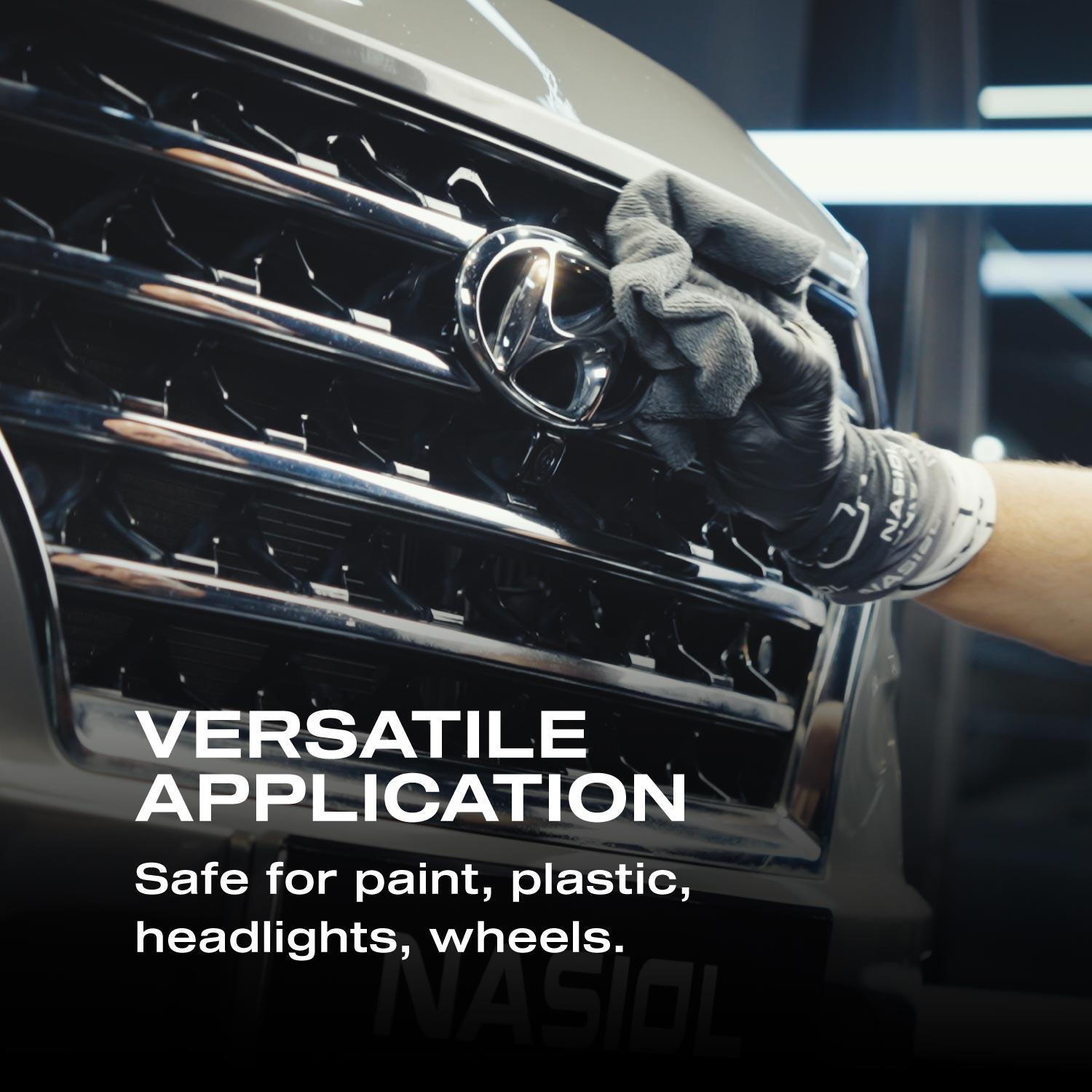 Nasiol Rapidshine Car Quick Detailer Spray-Deep Color Effect-Showroom Gloss-6 ​​Months Durability-16.90FlOz