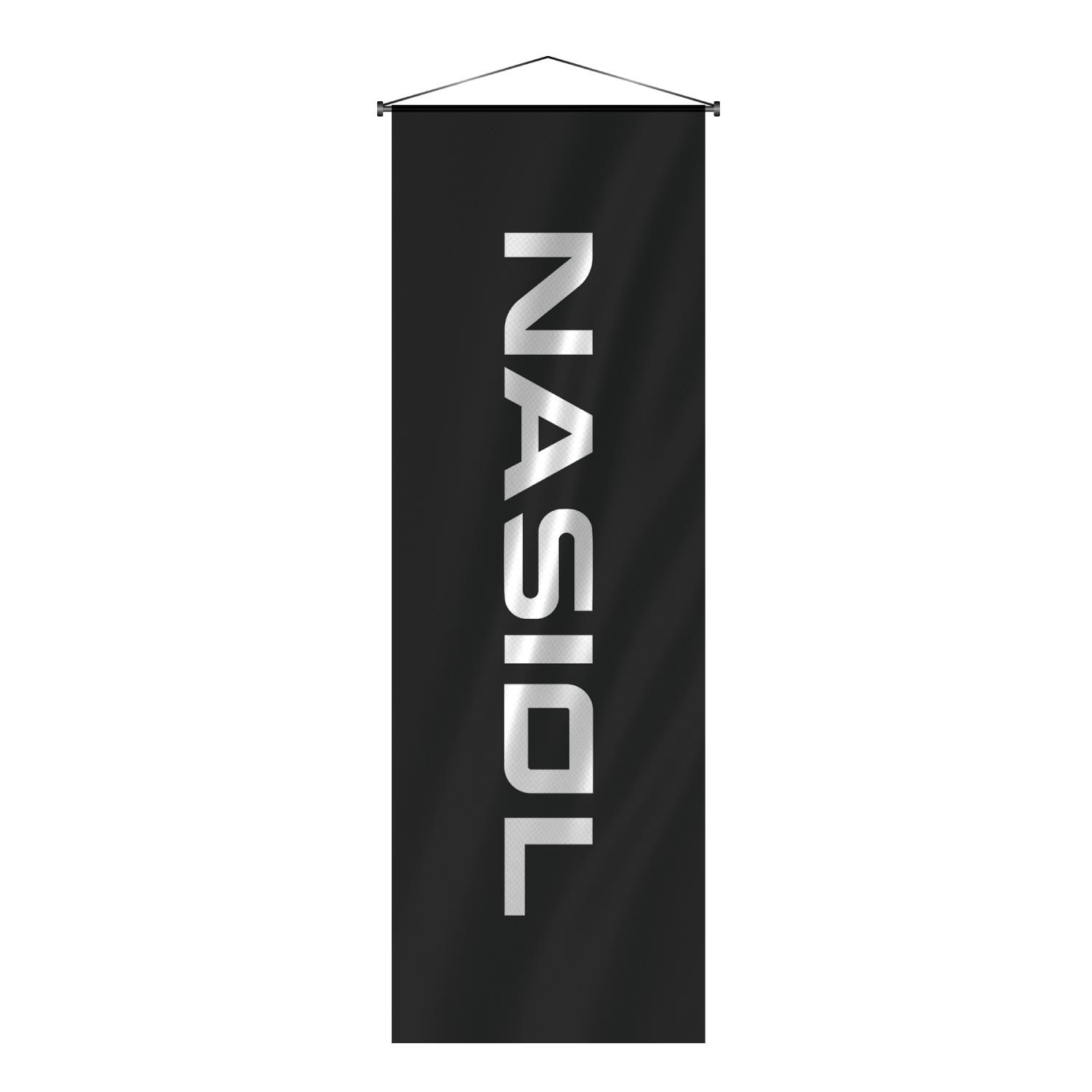 Nasiol Satin Flag Banner 50x150 cm