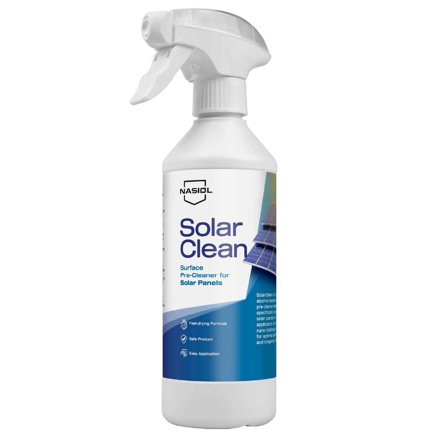Nasiol SolarClean Güneş Panelleri İçin Yüzey Ön Temizleyici-500ml