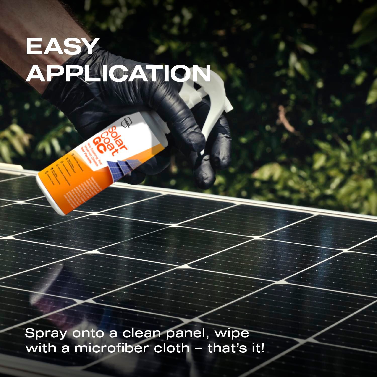 Nasiol SolarCoat GC Temperli Cam Güneş Panelleri İçin Gelişmiş Nano Kaplama-150ml