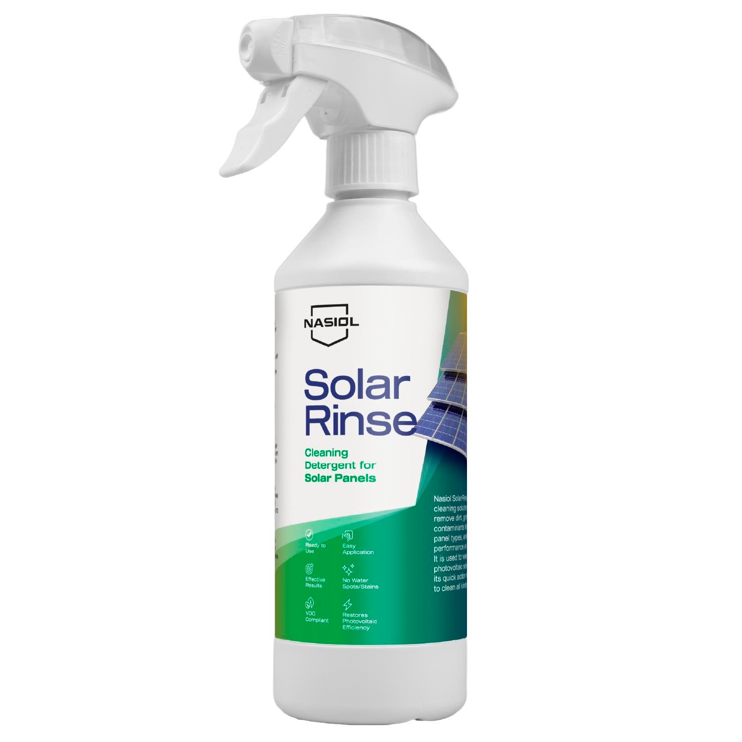 Nasiol SolarRinse Güneş Panelleri İçin Temizlik Deterjanı-500ml