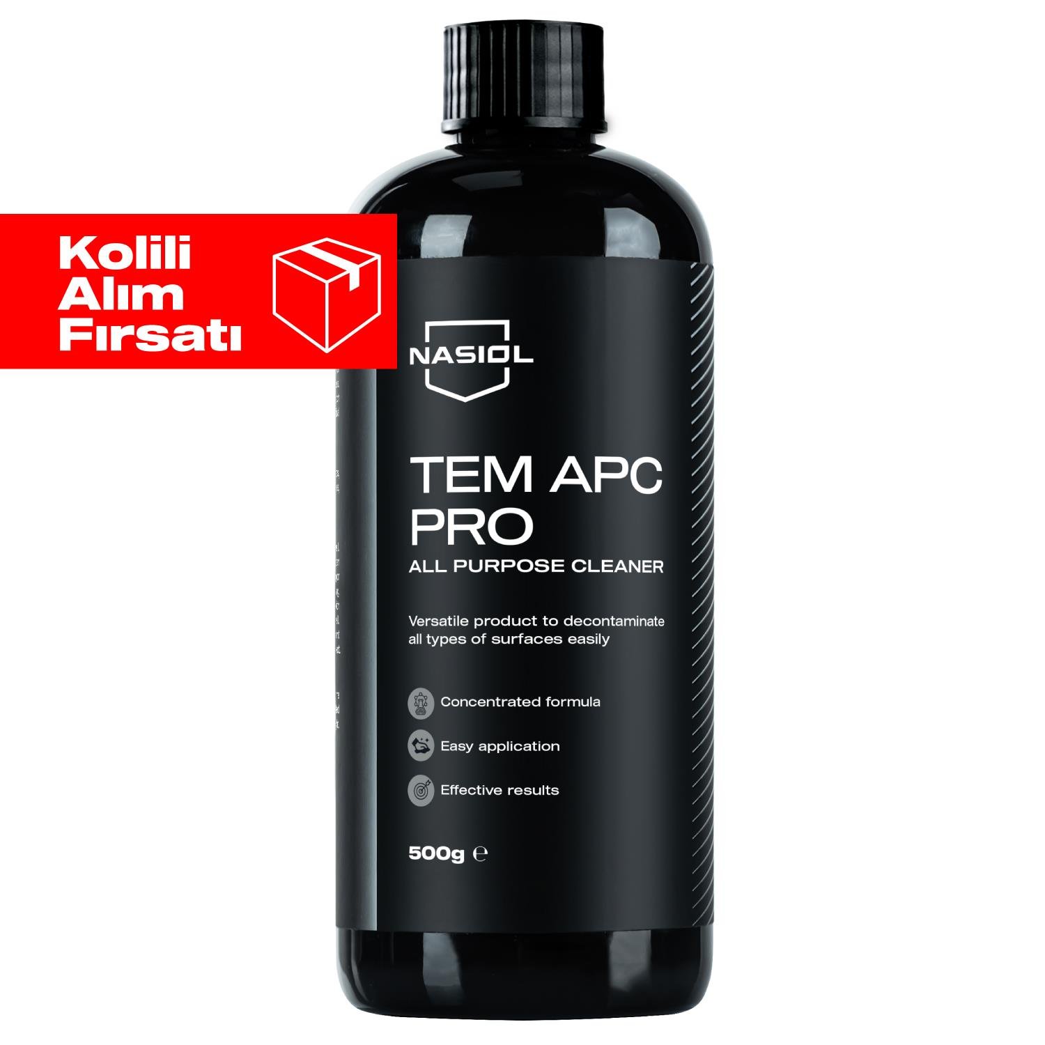 Nasiol Tem Apc Pro Araç içi Çok Amaçlı Konsantre Temizleyici 12'li Set