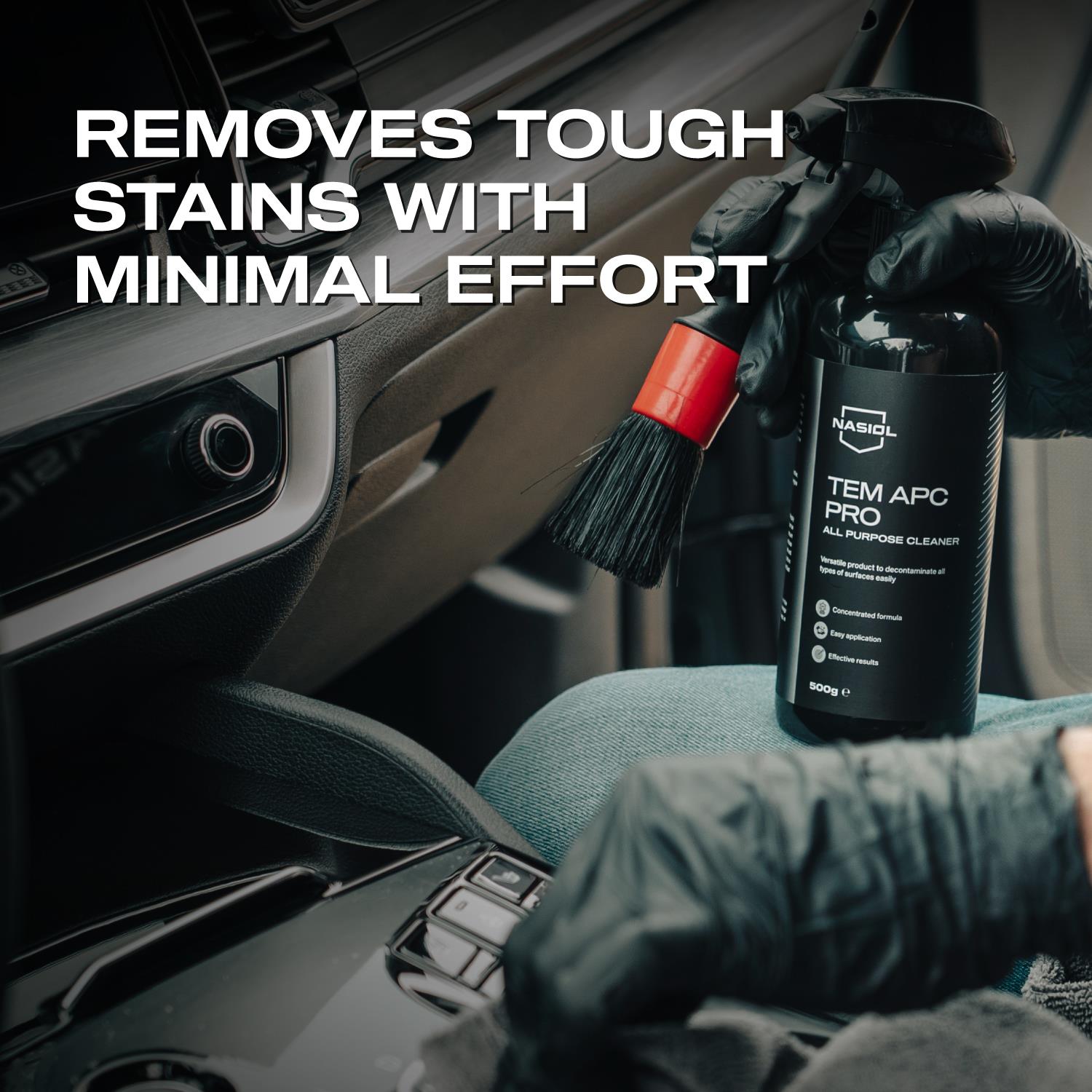 Nasiol Tem Apc Pro All Purpose Concentrated Car Interior Cleaner-1.10Lbs