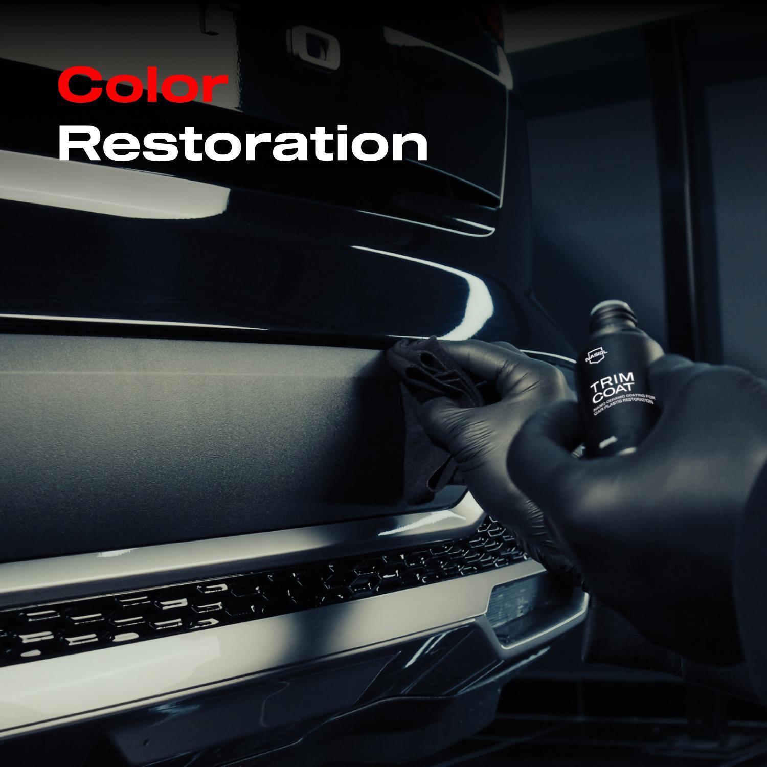 Nasiol Trimcoat Nano Ceramic Coating for Car Plastic Renovation and Protection-2 Years Durability-1.01FlOz
