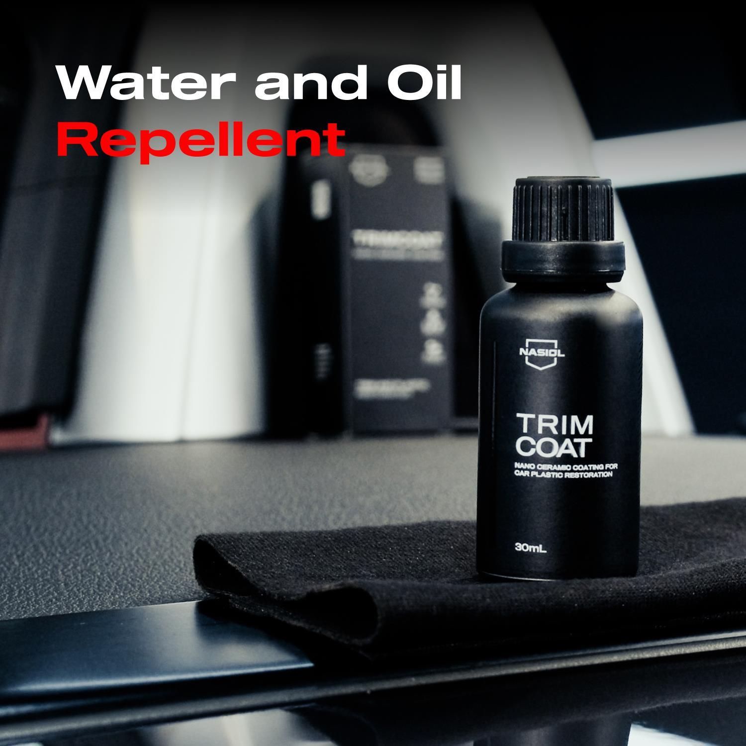 Nasiol Trimcoat Nano Ceramic Coating for Car Plastic Renovation and Protection-2 Years Durability-1.01FlOz