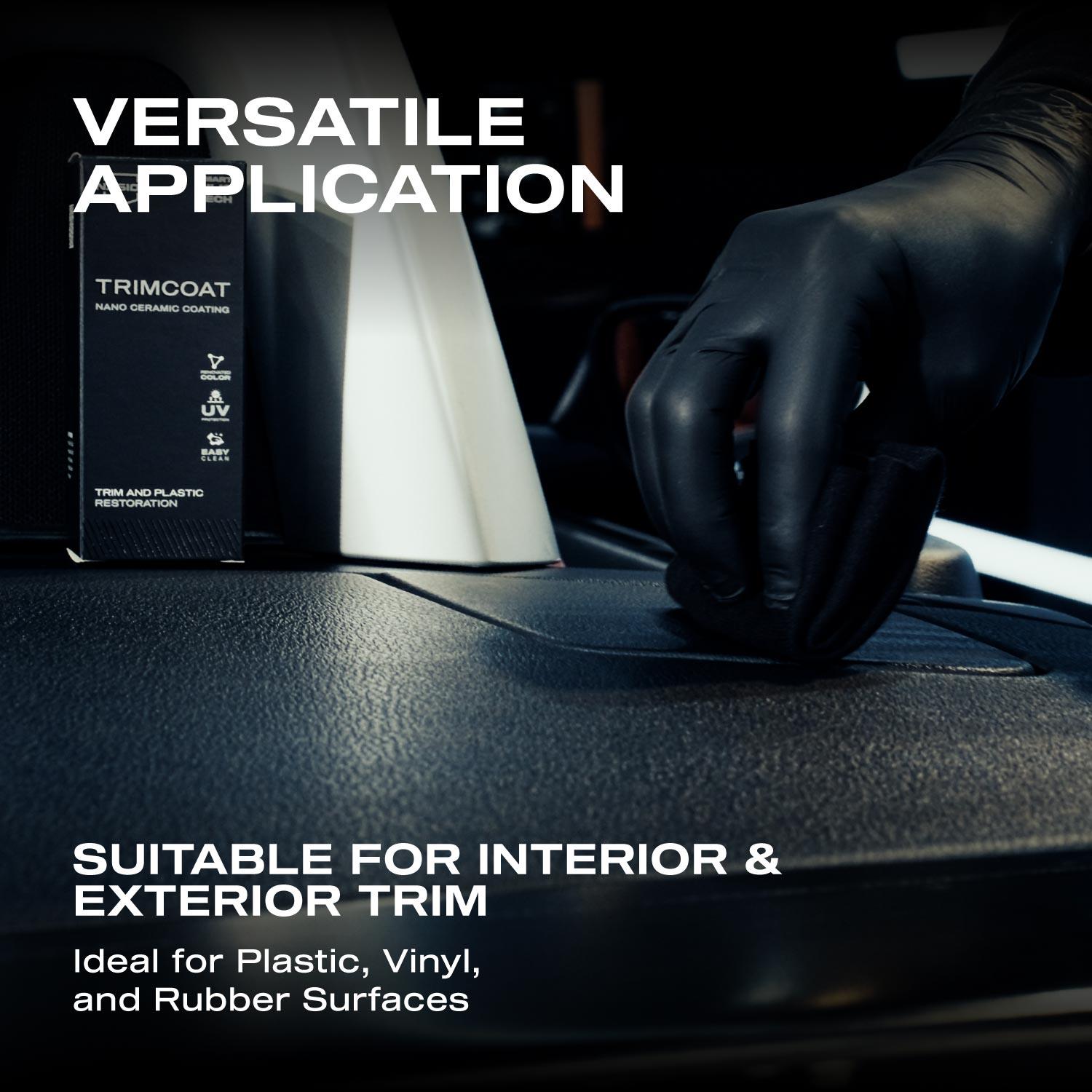 Nasiol Trimcoat Nano Ceramic Coating for Car Plastic Renovation and Protection-2 Years Durability-1.01FlOz