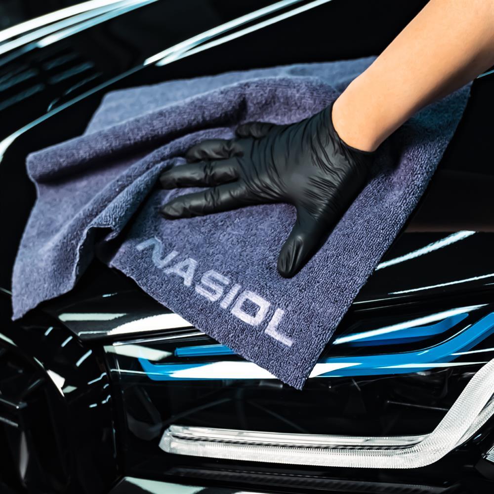 Nasiol Wipe&Buff Microfiber Ceramic Coating Application Cloth 10 Pcs 40*40 Cm