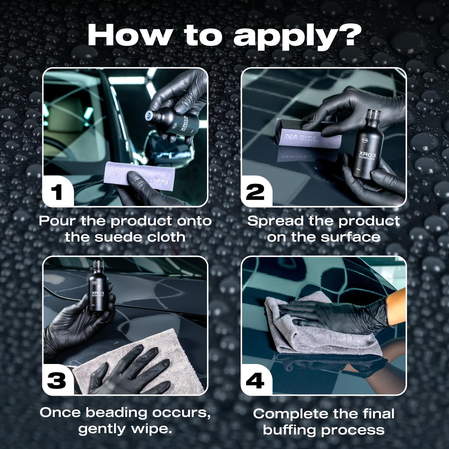 Nasiol XR03 Araç Nano Seramik Kaplama ve Boya Koruma-1,5 Yıl Dayanım-50ml