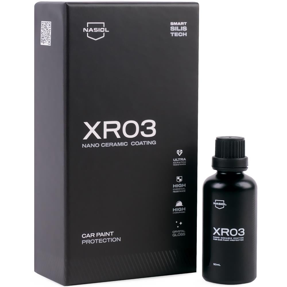 Nasiol XR03 Araç Nano Seramik Kaplama Ve Boya Koruma-50 mL-1,5 Yıl Etkili-Profesyonel Bakım
