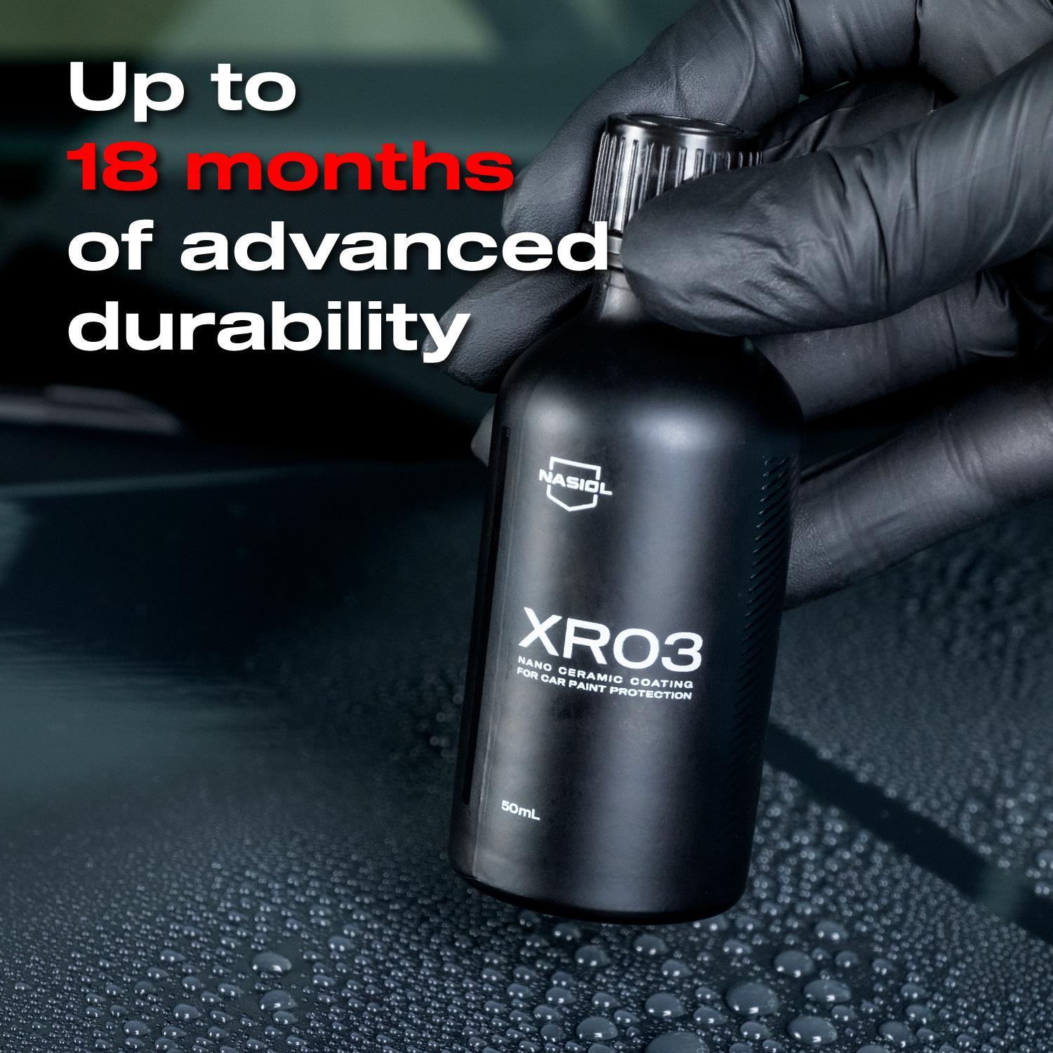 Nasiol XR03 Araç Nano Seramik Kaplama ve Boya Koruma-1,5 Yıl Dayanım-50ml