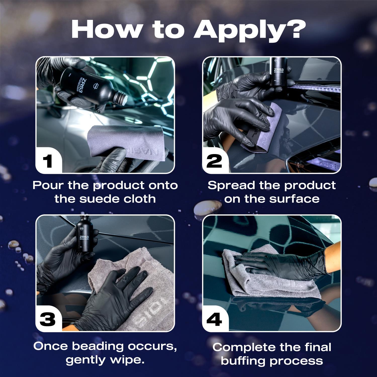 Nasiol ZR53 Araç Nano Seramik Kaplama ve Boya Koruma-10H-3 Yıl Dayanım-50ml