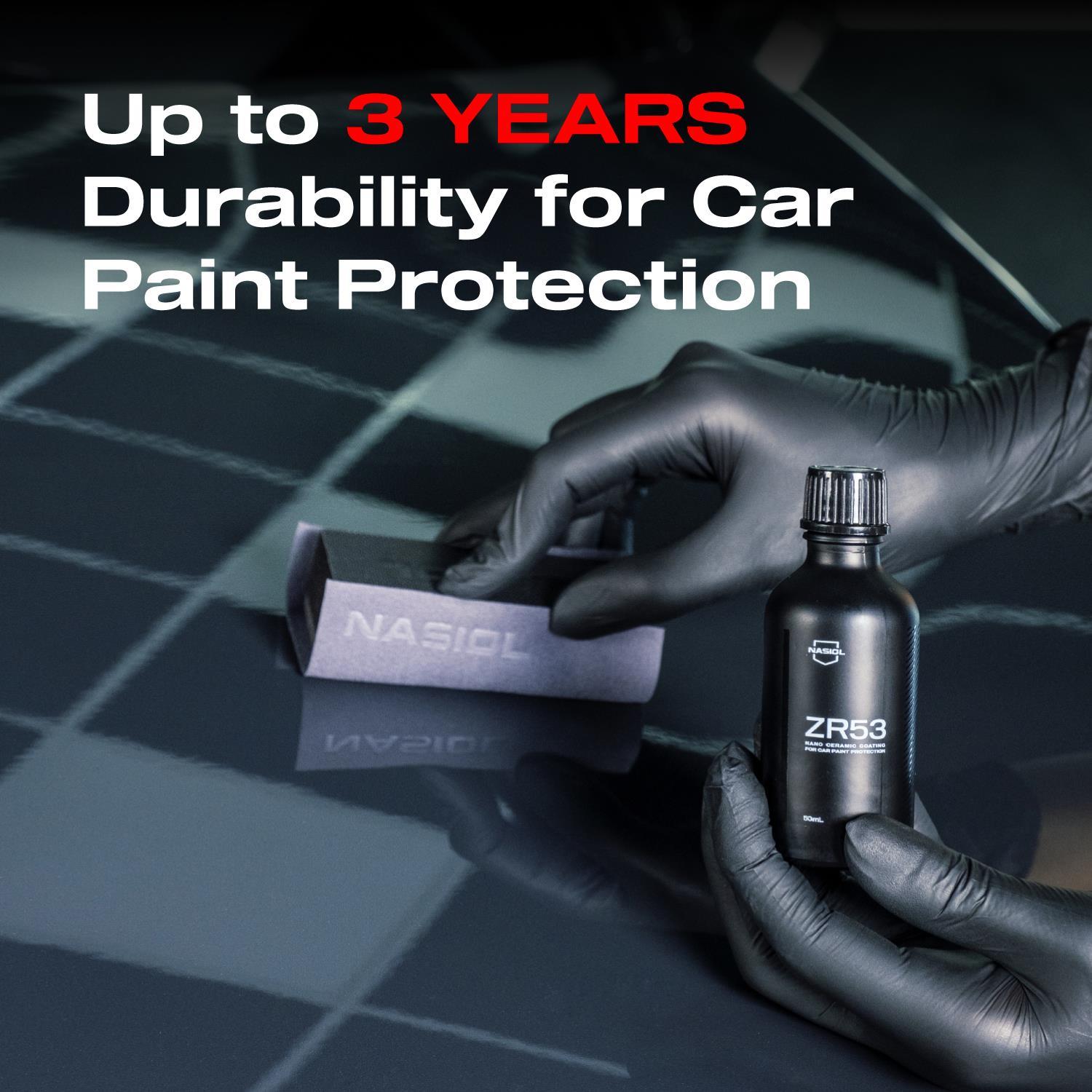 Nasiol ZR53 Araç Nano Seramik Kaplama ve Boya Koruma-10H-3 Yıl Dayanım-50ml