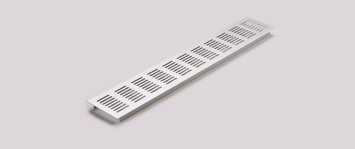 70*423 Mm. Oval Delikli Alüminyum Havalandırma Menfezi