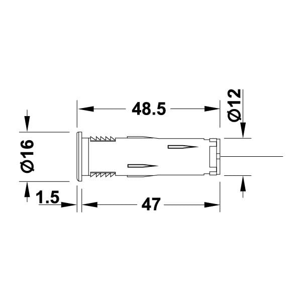 Açma Kapama Sensörü Anahtarı Gümüş Renkli