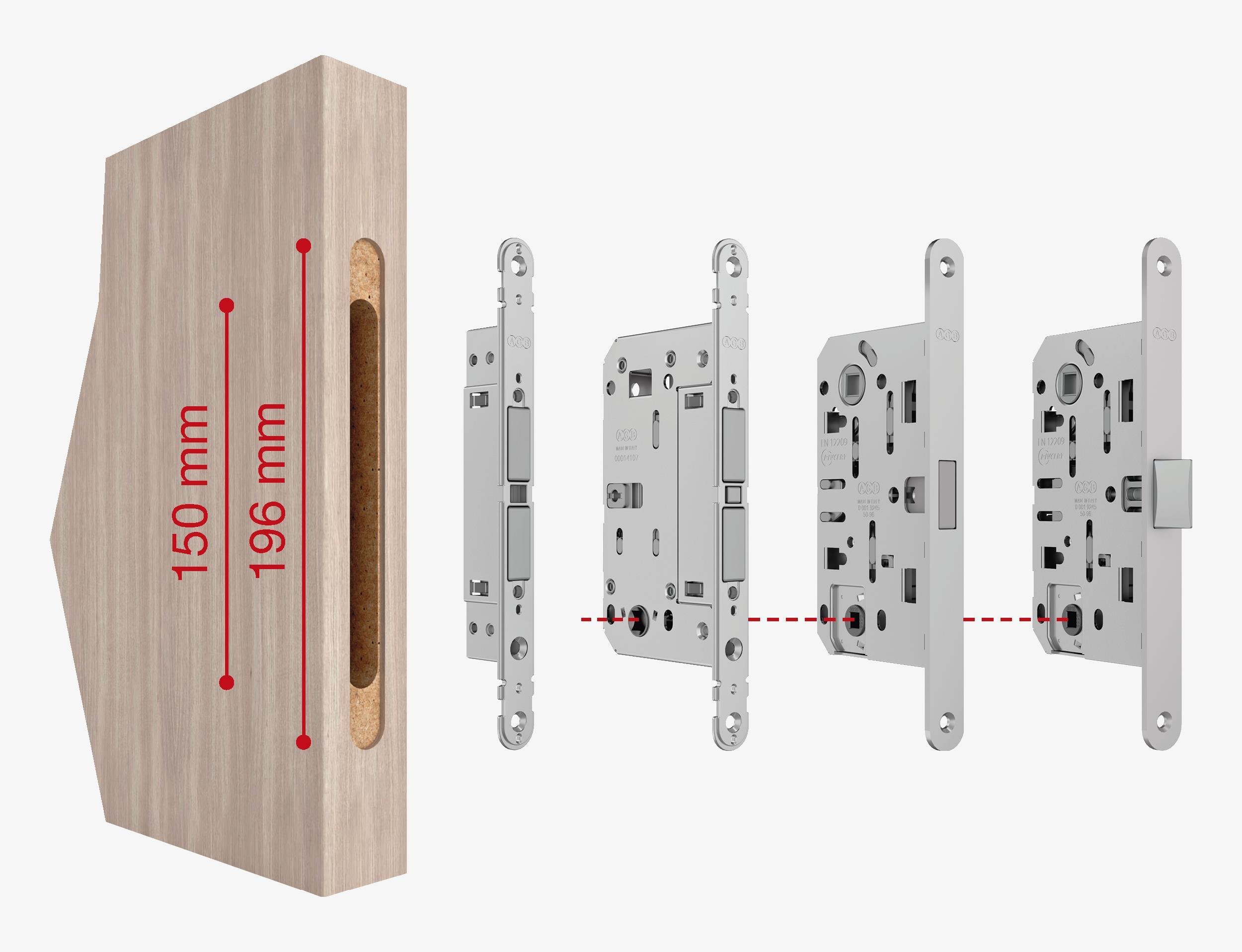 AGB Easy Touch Manyetik Kapı Kapak Tutucu