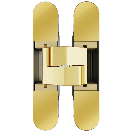 AGB Gizli Ayarlı Gömme Kapı Menteşesi ECLIPSE 3.2 Parlak Sarı