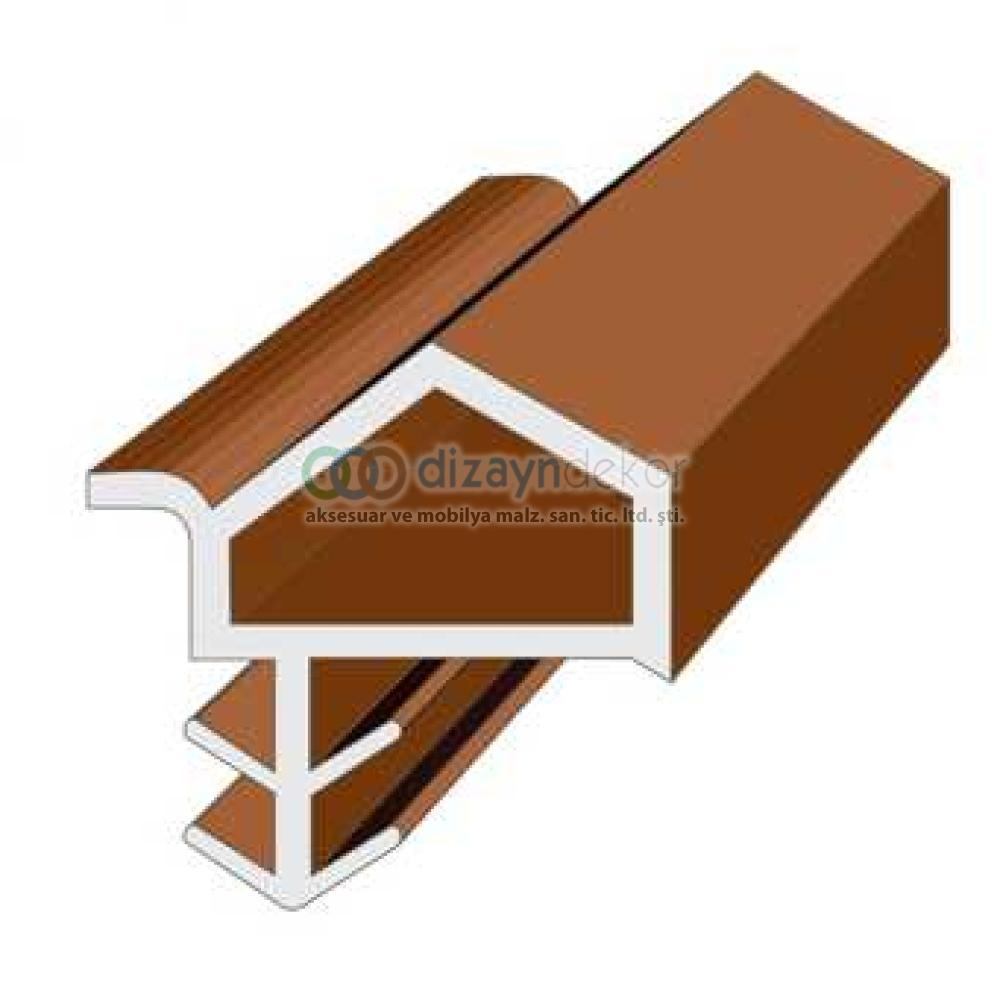 Ahşap Kapı Fitili, Ses Contası Çatılı Kenardan