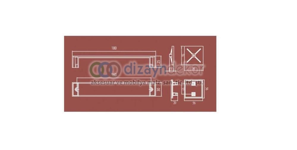 Ahşap Naturel Ceviz Kabuğu Mocca 32 Mm. Kulp